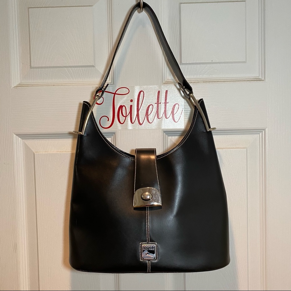 Black Dooney & Bourke S806 Crescent Bag